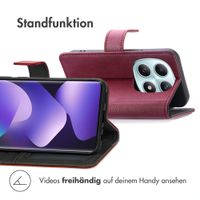 imoshion Luxuriöse Klapphülle Xiaomi Redmi Note 15 (5G) - Bordeaux