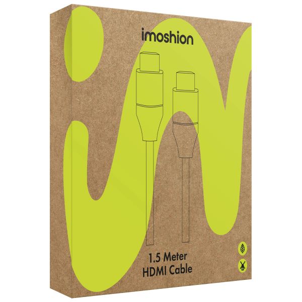 imoshion HDMI-auf-HDMI-2.1-Kabel - 1,5 Meter