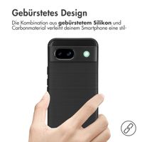 imoshion Brushed Back Cover für das Google Pixel 8a - Schwarz