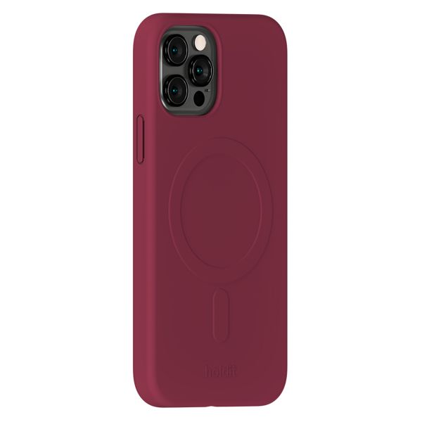 Holdit Soft MagSafe Case Apple iPhone 12 (Pro) - Red Velvet