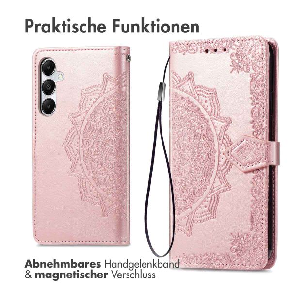 imoshion Mandala Klapphülle Samsung Galaxy A55 - Rosé gold