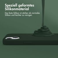 Accezz Liquid Silikoncase Samsung Galaxy A16 - Dunkelgrün