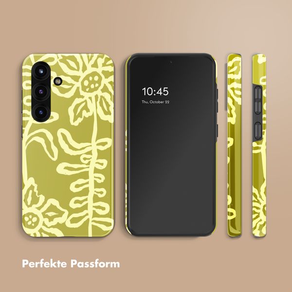 Selencia Vivid Back Cover Samsung Galaxy S25 - Chalky Bloom
