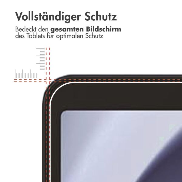 imoshion Displayschutz aus gehärtetem Glas Samsung Galaxy Tab A11 / A9 8.7 Zoll