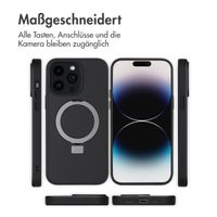 Accezz Ring Stand Backcover mit MagSafe iPhone 14 Pro Max - Schwarz