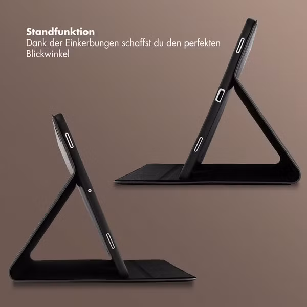 Selencia Riva Klapphülle Samsung Galaxy Tab S11 - Schwarz