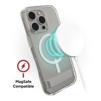 ZAGG Crystal Palace Snap KickStand Case mit MagSafe für das iPhone 16 Pro - Transparent