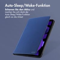 Accezz Classic Klapphülle Apple iPad Air 11 Zoll (2025) M3 / (2024) M2 / Air 5 (2022) / Air 4 (2020) - Dunkelblau