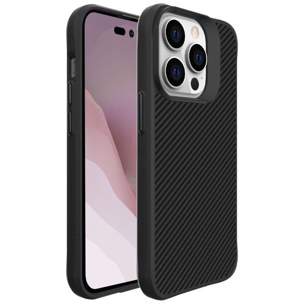 imoshion Rugged Hybrid Carbon Case für das iPhone 14 Pro - Schwarz