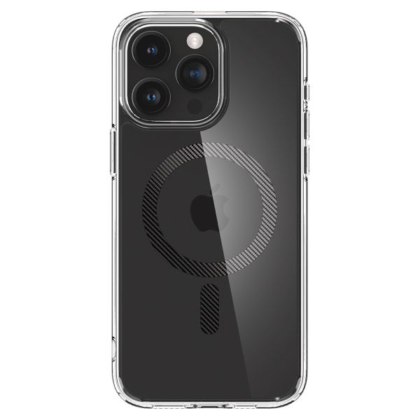 Spigen Ultra Hybrid™ Case MagSafe für das iPhone 15 Pro Max - Carbon Fiber