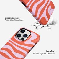 Selencia Vivid Tough Back Cover für das iPhone 14 Pro - Dream Swirl Pink