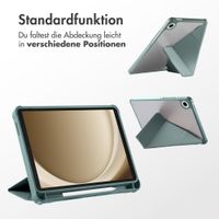 imoshion Origami Klapphülle Samsung Galaxy Tab A11 - Dunkelgrün