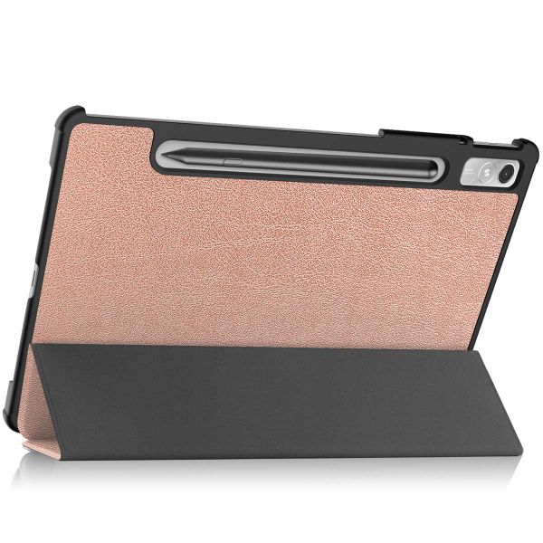 imoshion Trifold Klapphülle für das Lenovo Tab P11 Pro (2nd gen) - Rose Gold