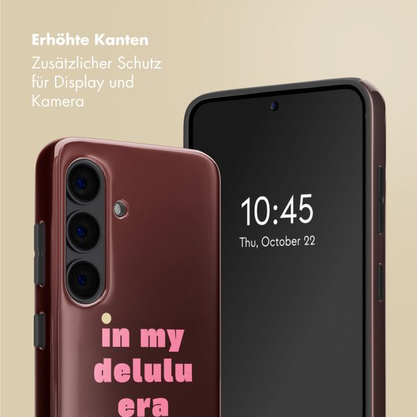 Selencia Vivid Back Cover Samsung Galaxy S24 - Delulu