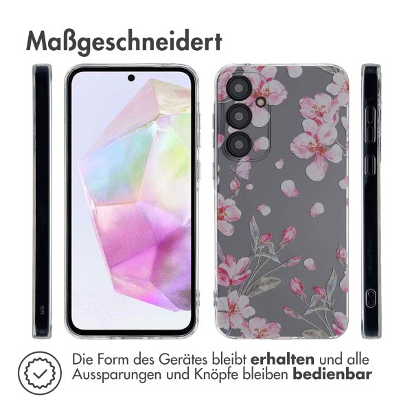 imoshion Design Hülle Samsung Galaxy A35 - Blossom Watercolor