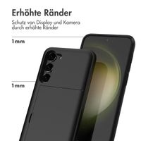imoshion Backcover mit Kartenfach Samsung Galaxy S23 - Schwarz