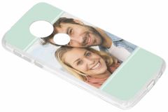 Gestalte deine eigene Moto E5 / G6 Play Gel Hülle - Transparent