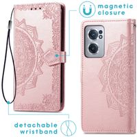 imoshion Mandala Klapphülle für das OnePlus Nord CE 2 5G - Rose Gold