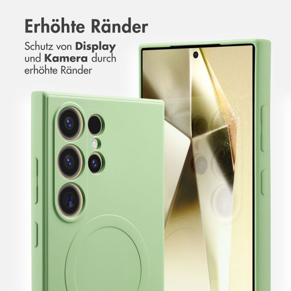 imoshion Color Back Cover mit MagSafe Samsung Galaxy S24 Ultra - Grün