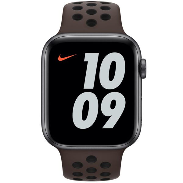 Apple Sport Band für die Apple Watch Series 1 bis 9 / SE (38/40/41 mm) | Series 10 (42 mm) - Ironstone/Black