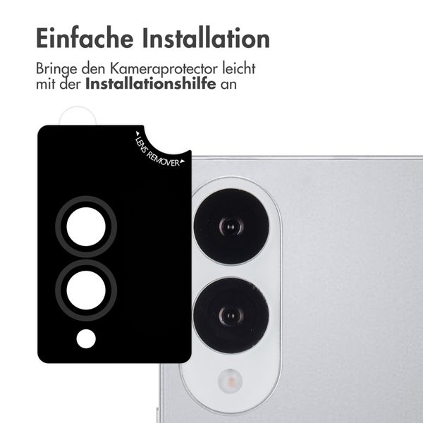 imoshion 2er-Pack Objektivschutz für Kamera für das Samsung Galaxy S25 Edge
