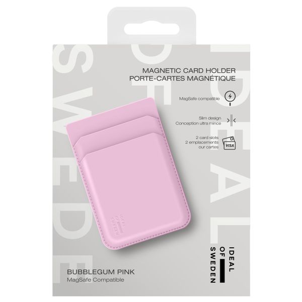 iDeal of Sweden MagSafe / Magnetischer Kartenhalter - Kartenhalter - Bubblegum Pink