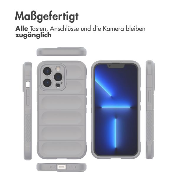 imoshion EasyGrip Back Cover für das iPhone 13 Pro - Grau