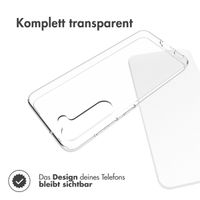 Accezz TPU Clear Cover für das Samsung Galaxy S23 - Transparent 