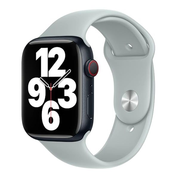 Apple 2 Pack Sport Armband für Apple Watch | 44/45/46/49 mm - Größe M/L - Succulent/ Slate Blue