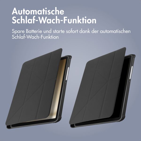 imoshion Origami Klapphülle Samsung Galaxy Tab A11 Plus - Schwarz