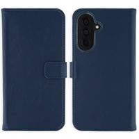 Selencia Echtleder Klapphülle Samsung Galaxy A37 (5G) - Dunkelblau