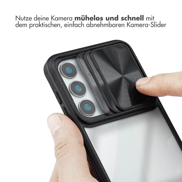 imoshion Back Cover mit Kameraschieber Samsung Galaxy S25 - Schwarz
