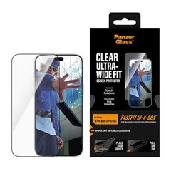PanzerGlass Ultra Wide Fit FastFit in-a-box Screen Protector Apple iPhone 18 Pro Max / 17 Pro Max