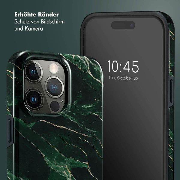 Selencia Vivid Back Cover Apple iPhone 15 Pro Max - Chic Marble Quartz