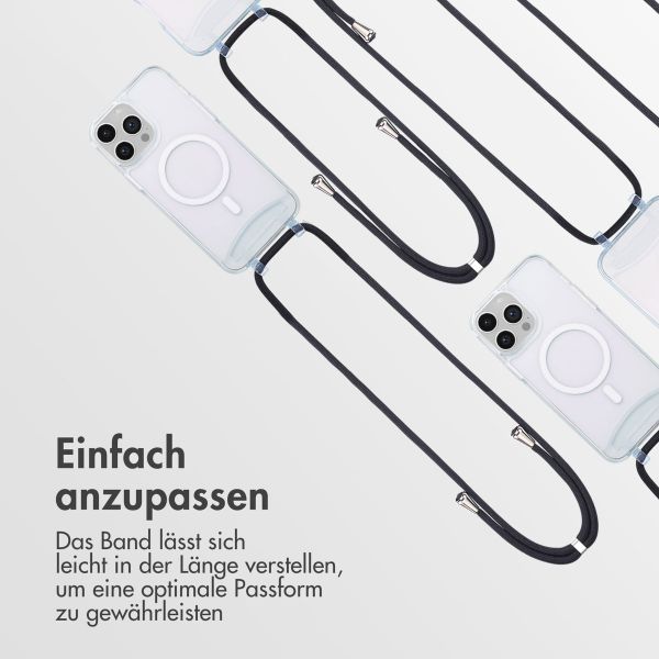 imoshion MagSafe Hülle mit abnehmbarem Band für das Apple iPhone 14 Pro Max - Transparent