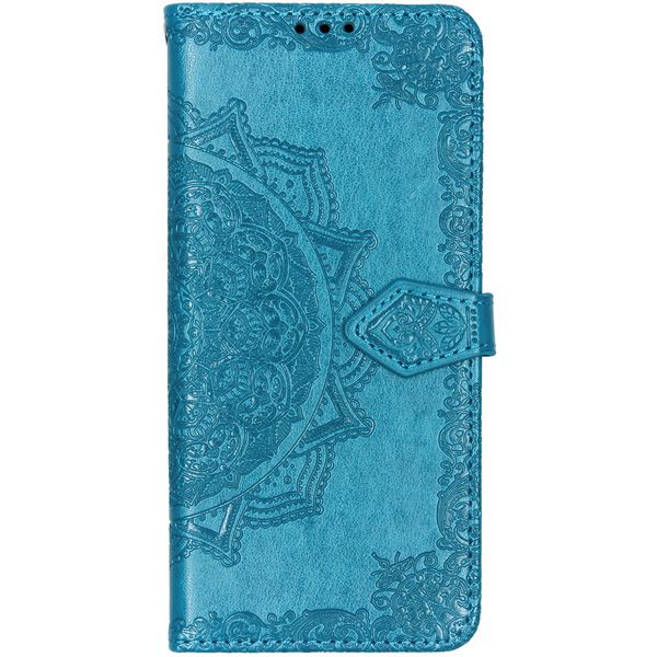 Mandala Klapphülle Blau für das Huawei P30 Pro