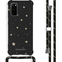 imoshion Design Hülle mit Band für das Samsung Galaxy S20 Plus - Stars Gold