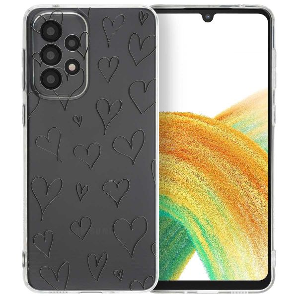 imoshion Design Hülle Samsung Galaxy A33 - Hearts