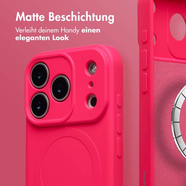 imoshion Color Back Cover mit MagSafe Apple iPhone 17 Pro Max - Neon Pink