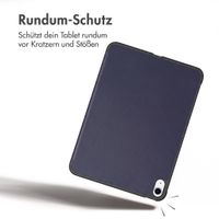 imoshion Trifold Klapphülle Apple iPad Air 11 Zoll (2026) M4 / (2025) M3 / (2024) M2 / Air 5 (2022) / Air 4 (2020) - Dunkelblau