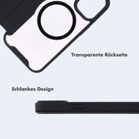 imoshion Transparente Bookcase mit MagSafe Apple iPhone 15 - Schwarz