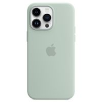 Apple Silikon-Case MagSafe für das iPhone 14 Pro Max - Succulent