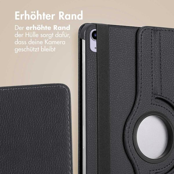 imoshion 360° drehbare Klapphülle Apple iPad Mini 7 (2024) / iPad Mini 6 (2021) - Schwarz