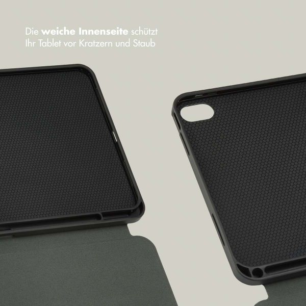 Selencia Vivid Klapphülle Apple iPad 11 (2025) 11 Zoll A16 / iPad 10 (2022) 10.9 Zoll - Desert Waves Beige