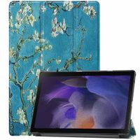 imoshion Design Trifold Klapphülle für das Samsung Galaxy Tab A8 - Green Plant