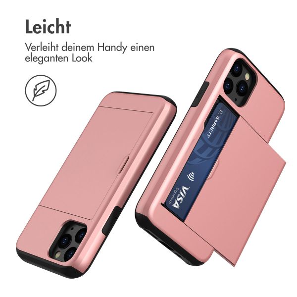 imoshion Backcover mit Kartenfach für das iPhone 11 Pro - Rose Gold