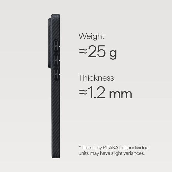 Pitaka Ultra Slim Case Samsung Galaxy S26 Ultra - Black