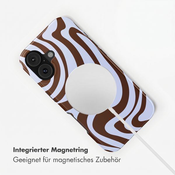 Selencia Vivid Rückabdeckung mit MagSafe Apple iPhone 17 - Dream Swirl Chocolate