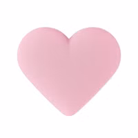 Holdit Silicone Sticker Heart - Pink