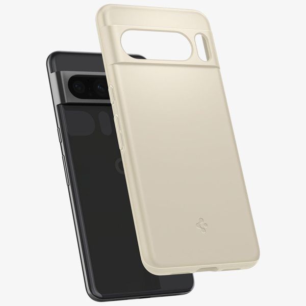 Spigen Thin Fit™ Hardcase für das Google Pixel 8 Pro - Beige